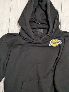NBA Los Angeles Lakers Black Pullover Hoodie - Men's M